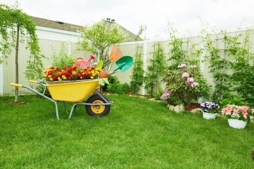 Recycling and sustainability planning for a Barkingside landscaping project